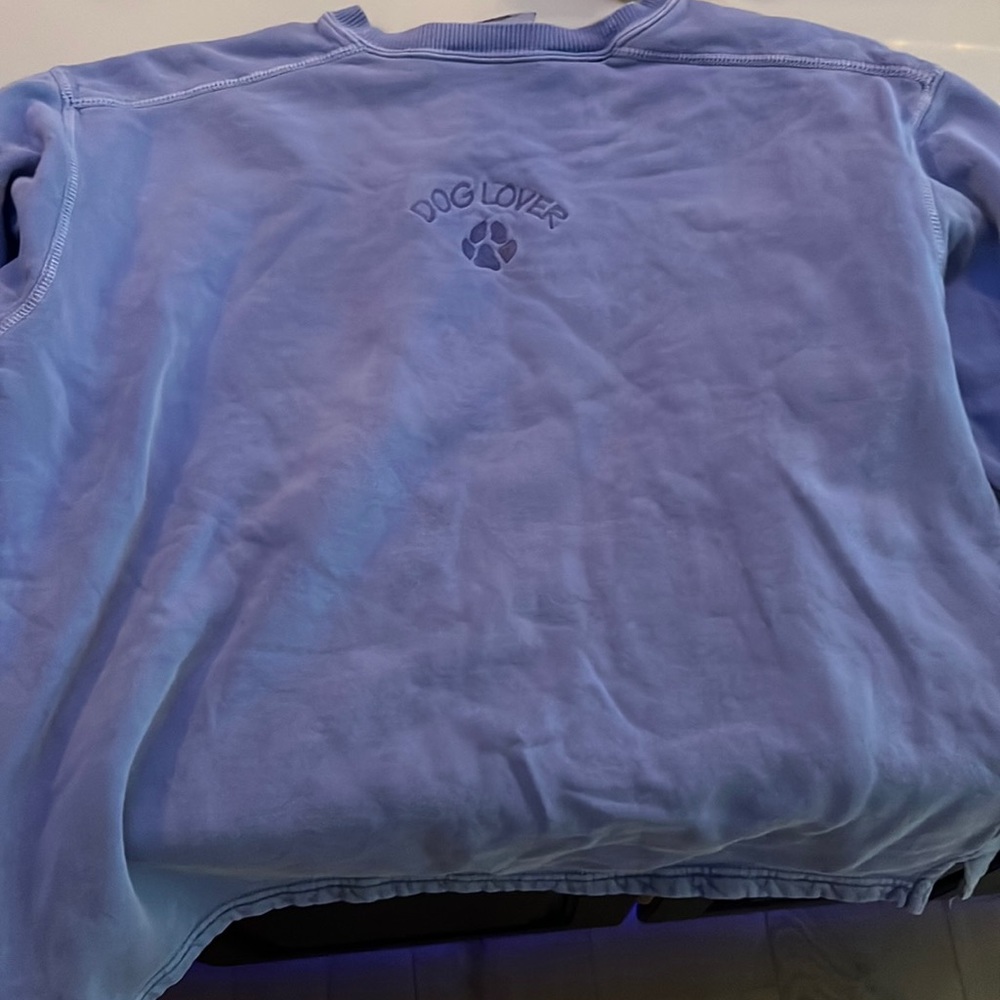 BLUE DOG LOVER SWEATSHIRT